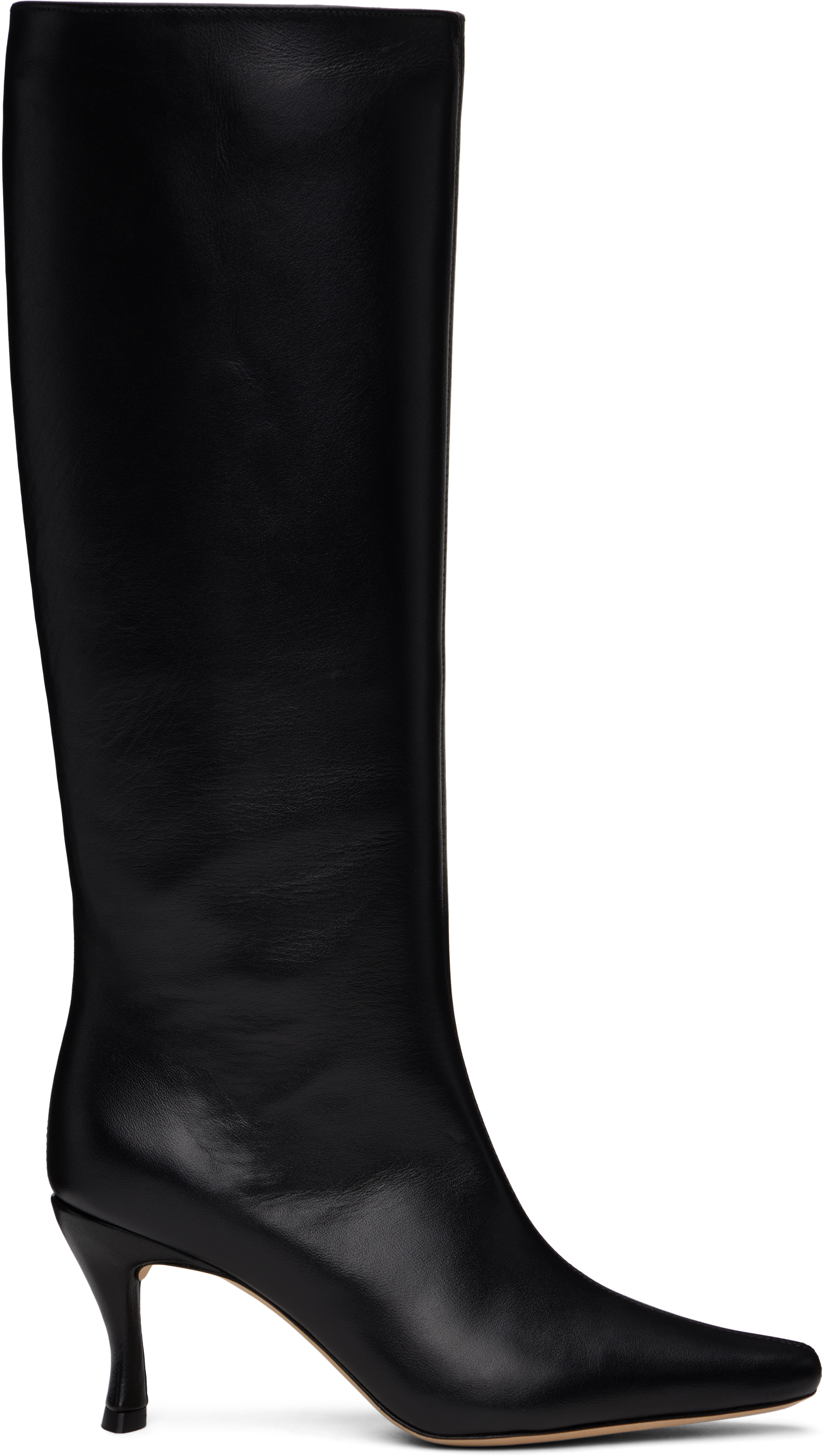 BY FAR Black Stevie 42 Tall Boots