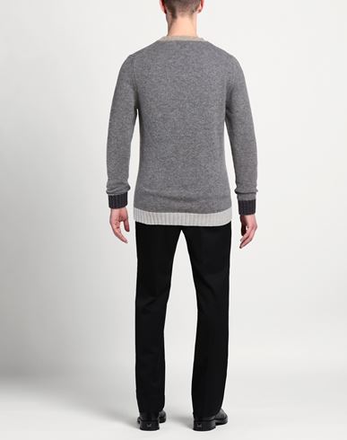 Man Sweater Grey Size XXL Wool