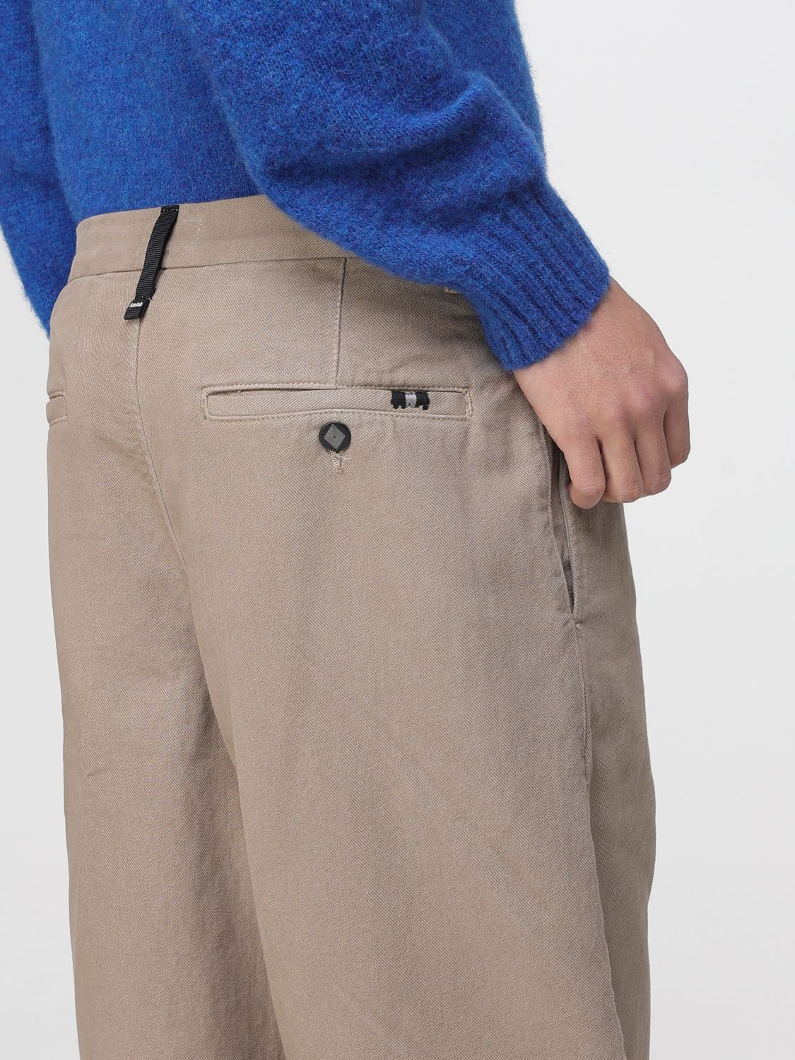 Jeans Men color Beige