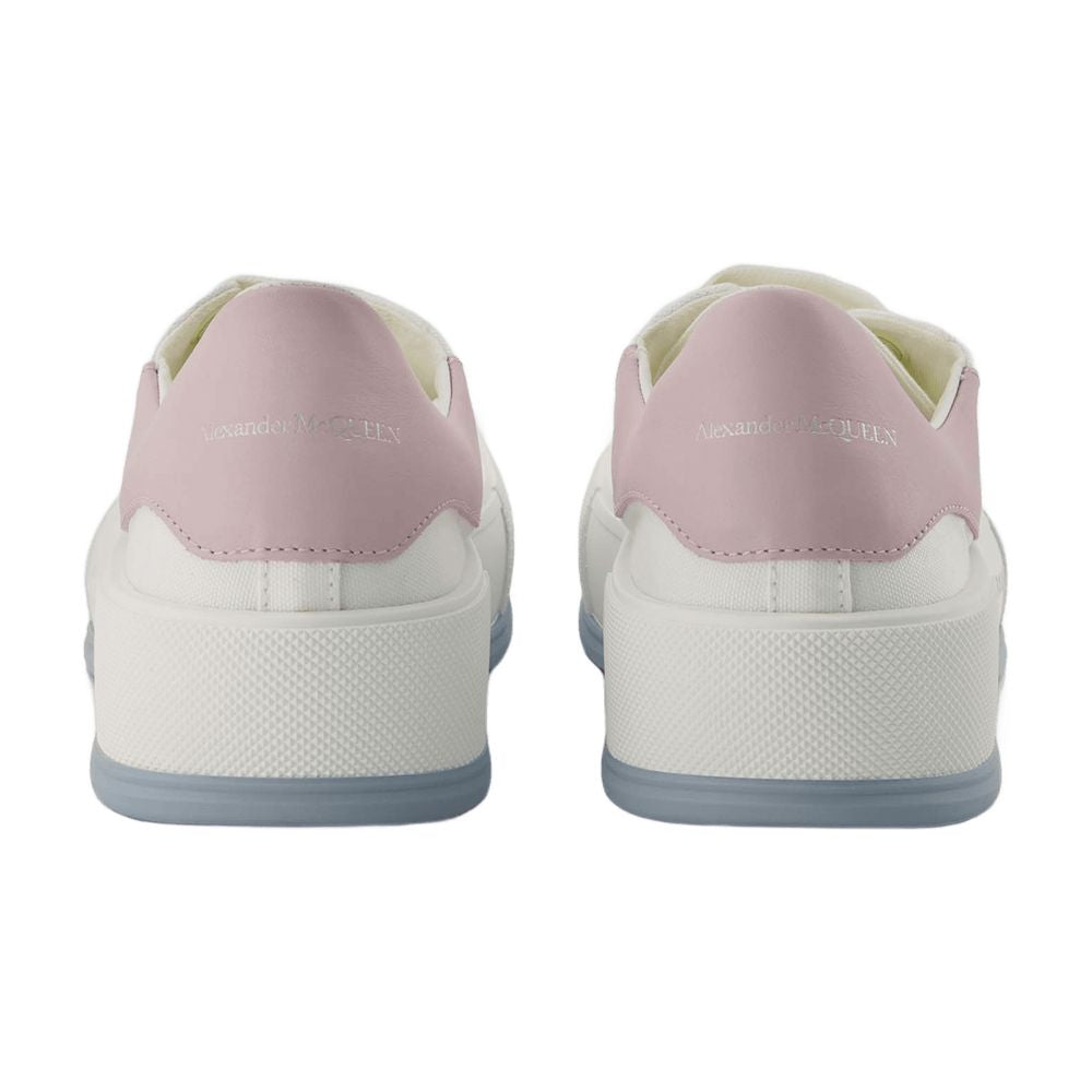 Oversized Sneakers Alexander Mcqueen White/Pink Leather