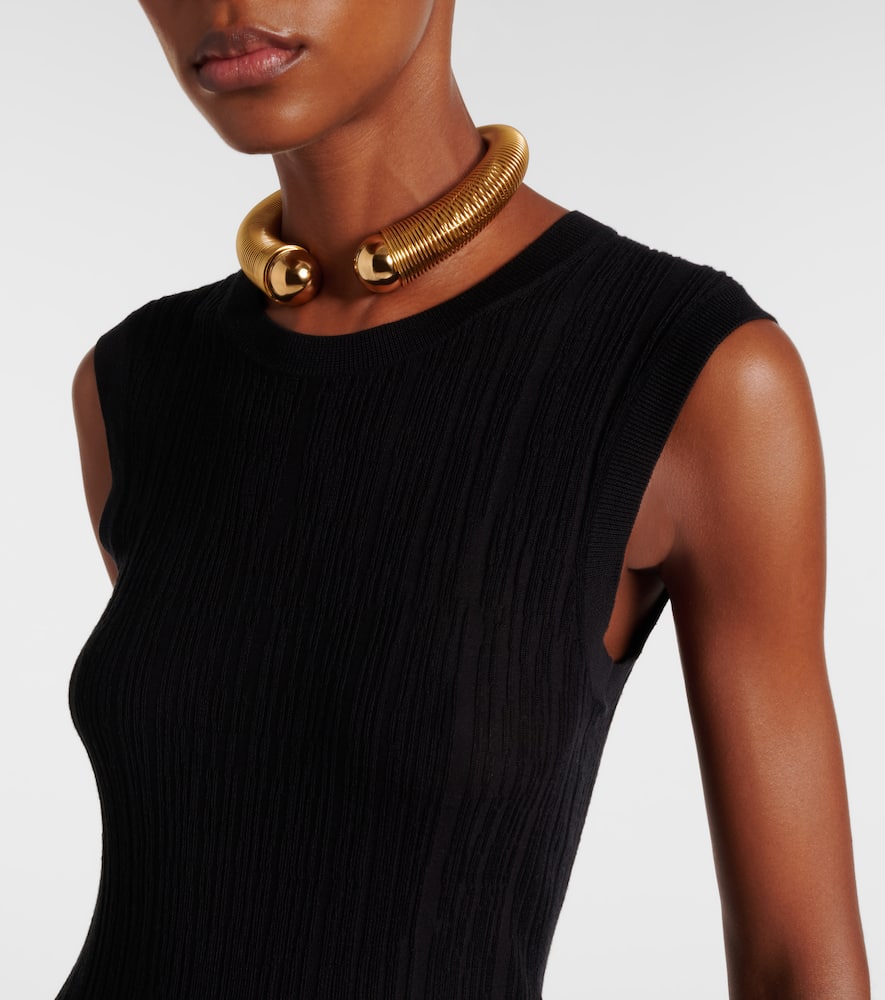 Calife silk and cotton tank top