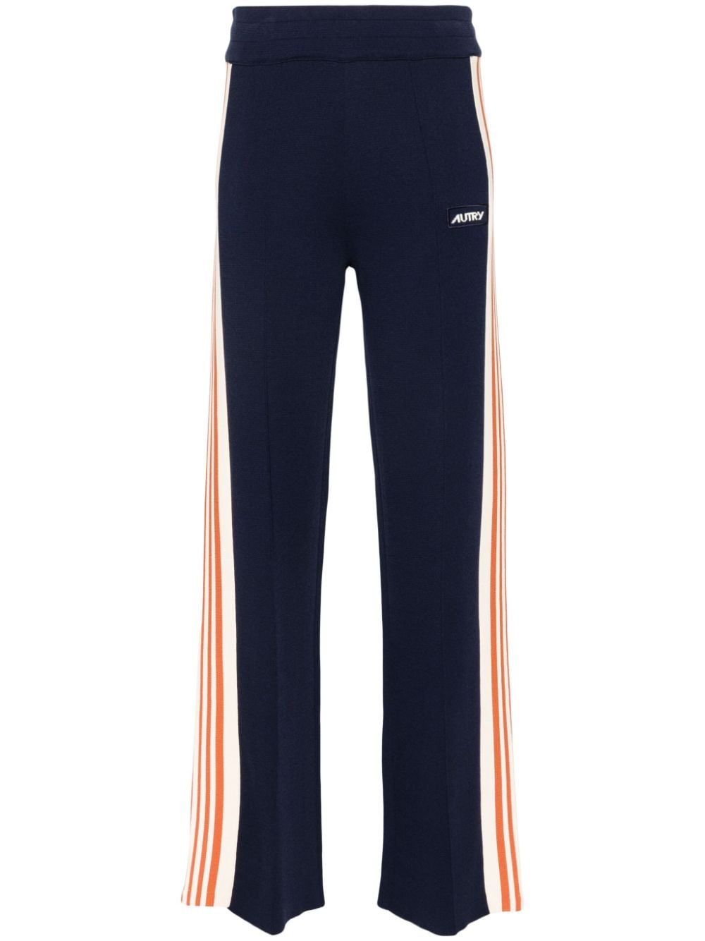 Striped track pants - Blue