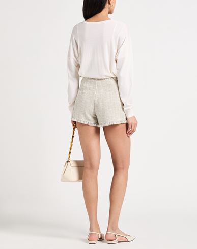 Woman Sweater Cream Size S Wool