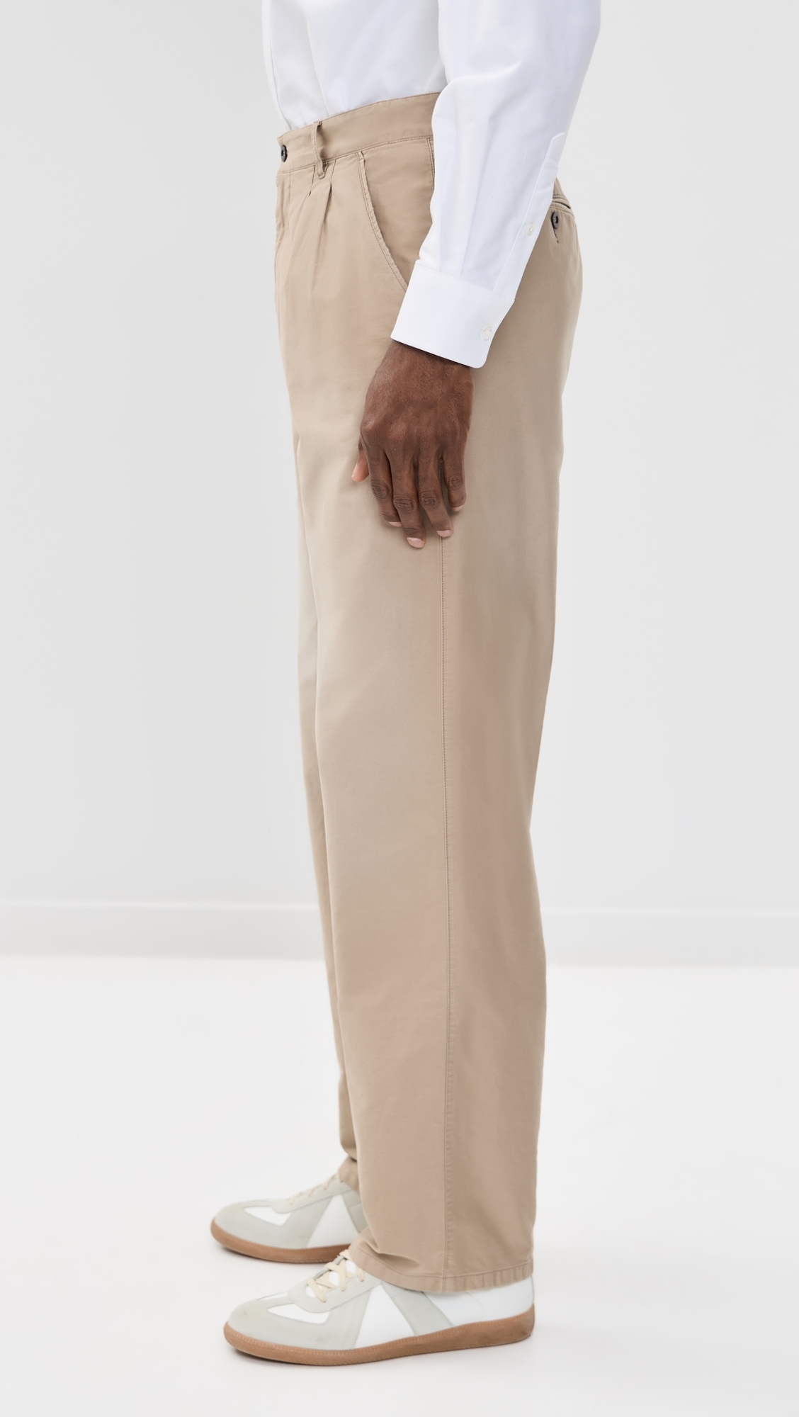 Trousers Beige