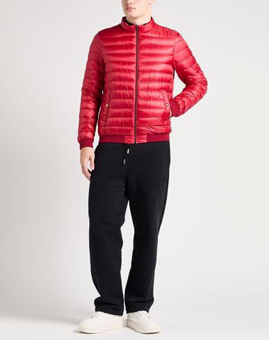 Herno Man Puffer Red Size 42 Polyamide