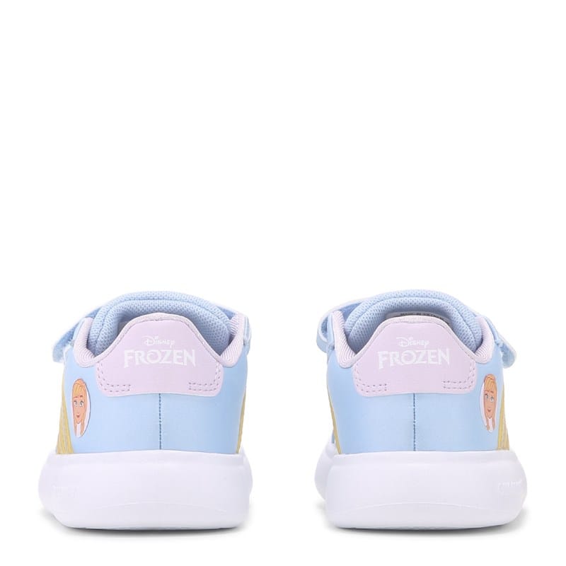 Kids' Disney Grand Court 3.0 Sneaker Toddler Shoes (Blue/Gold Anna)