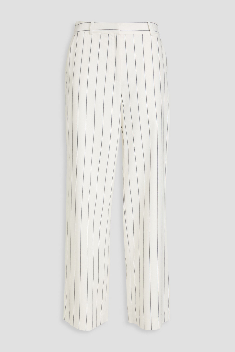 Tavar striped woven wide-leg pants - White - US 4