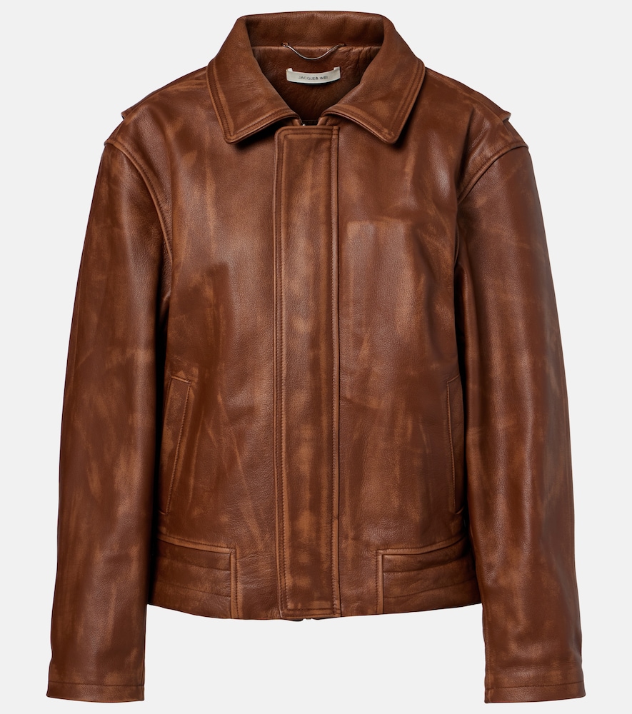 Leather jacket
