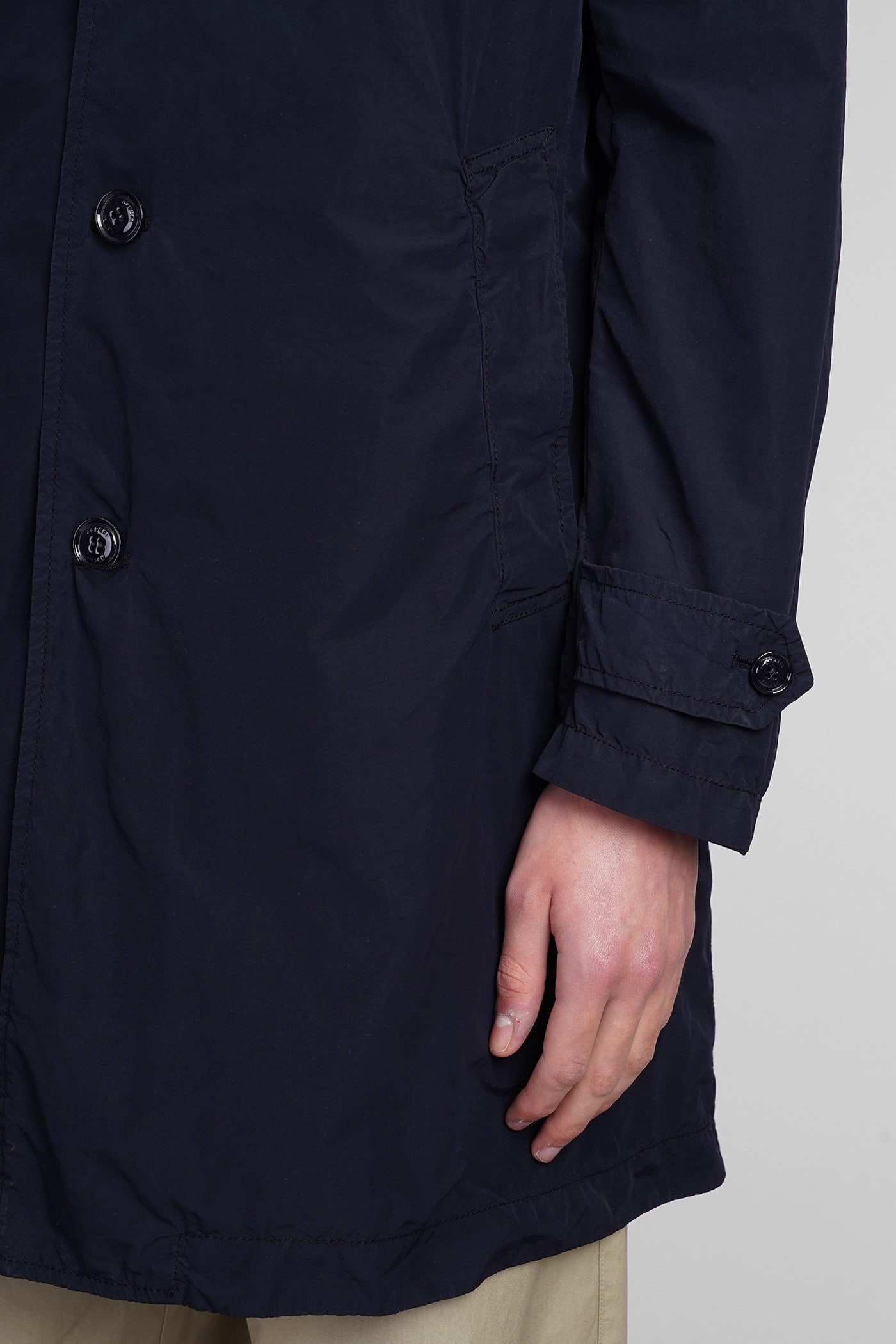 Impermeabile Lemon Coat In Blue Polyester