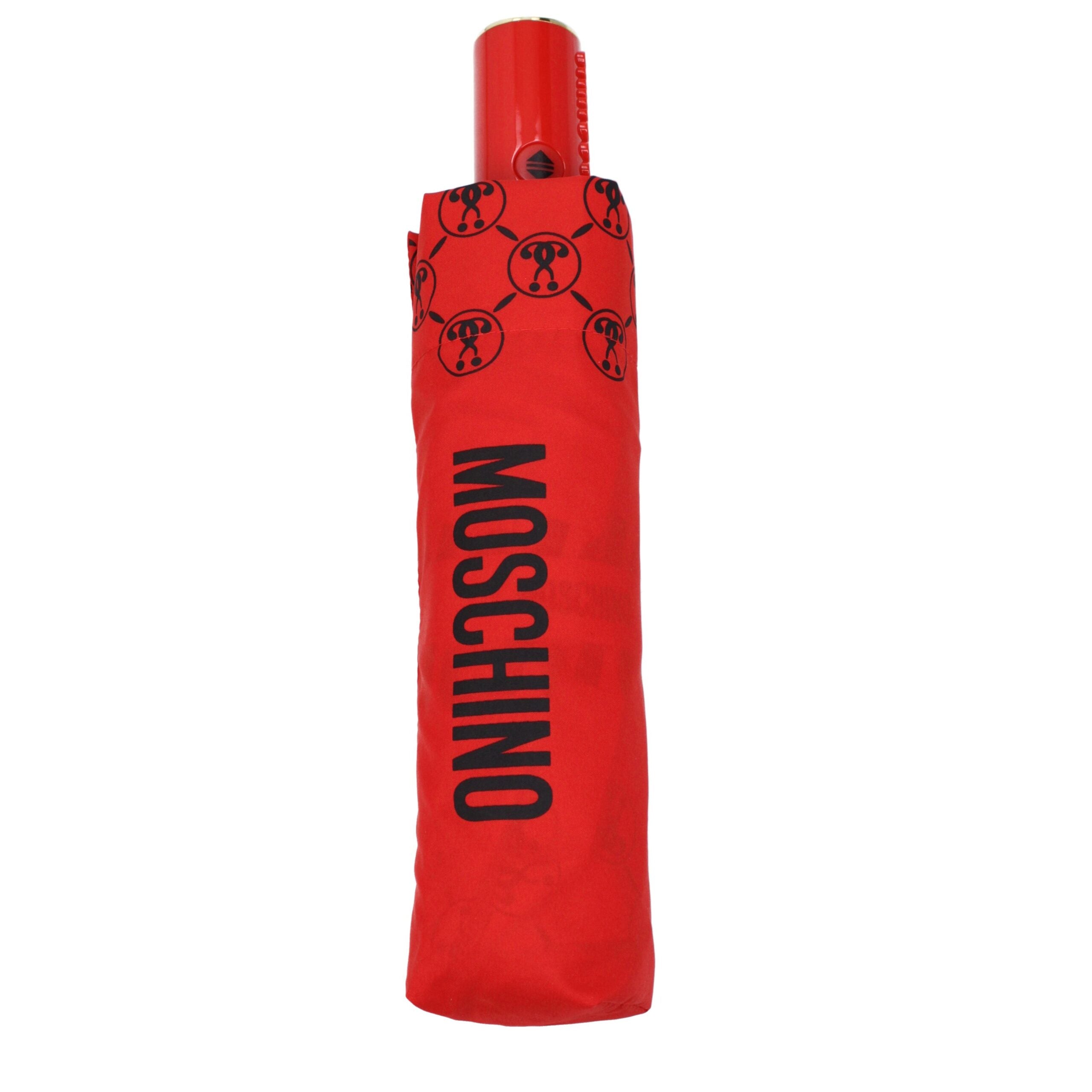 MO9337593594121BT Logo-Printed Umbrella — Red
