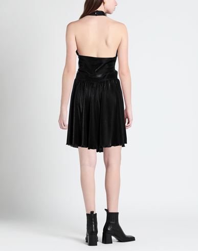 Woman Mini dress Black Size 8 PES