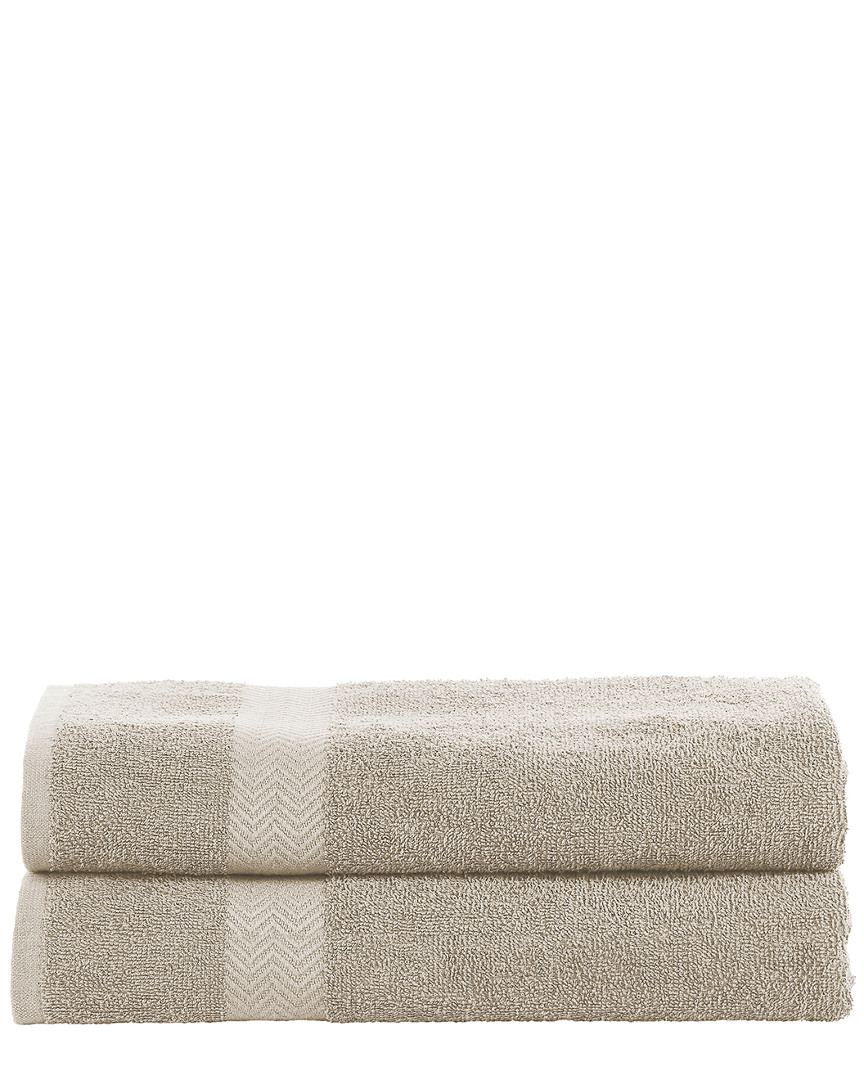 2Pc Bath Cotton Sheet Set