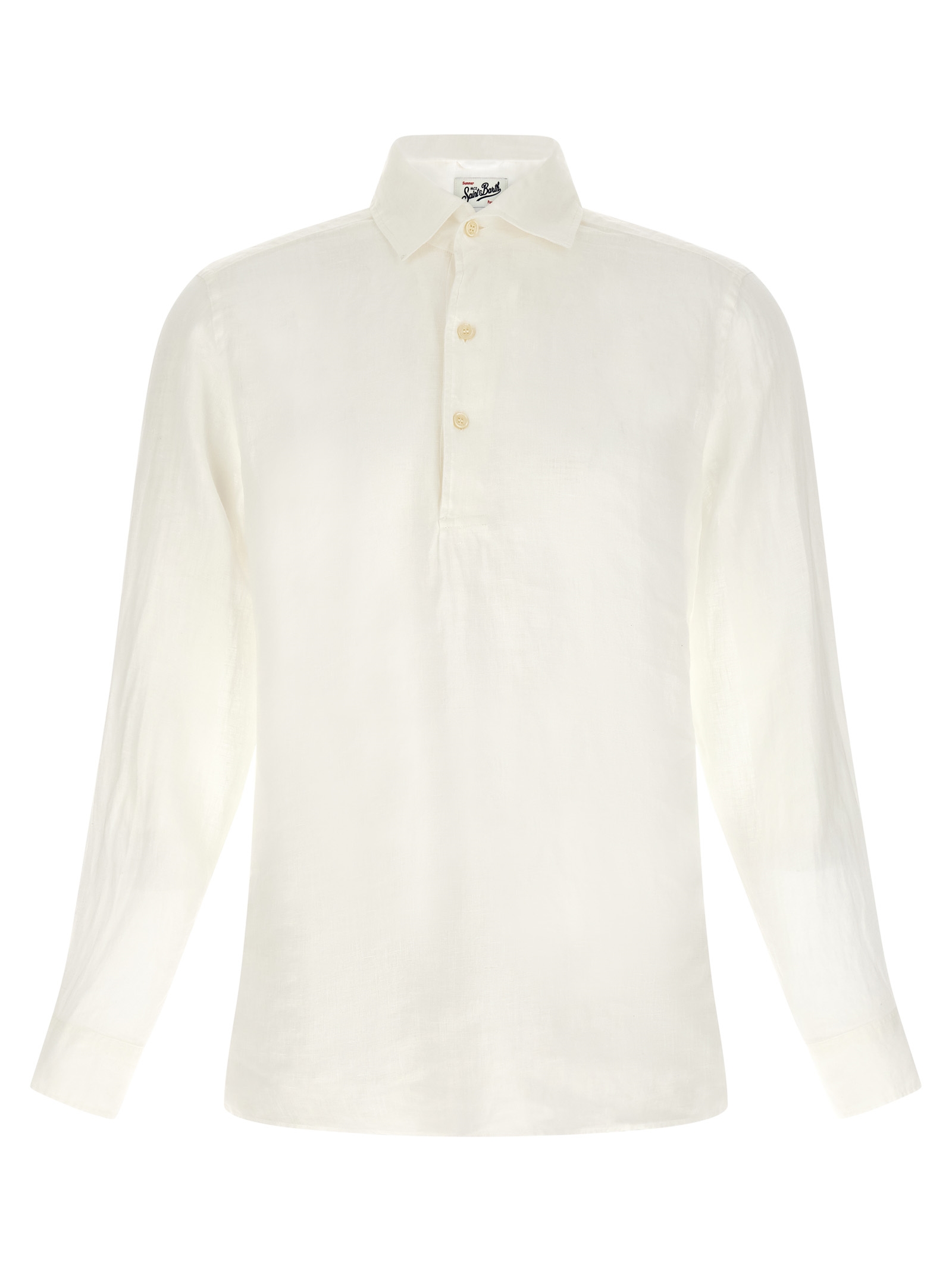 Saint Barth - raphael polo shirt button down collar long sleeve