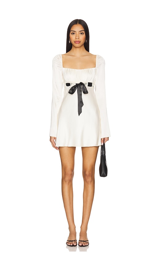 Stone Cold Fox x REVOLVE Lucky Mini Dress in Ivory.  XS. Also in L, M