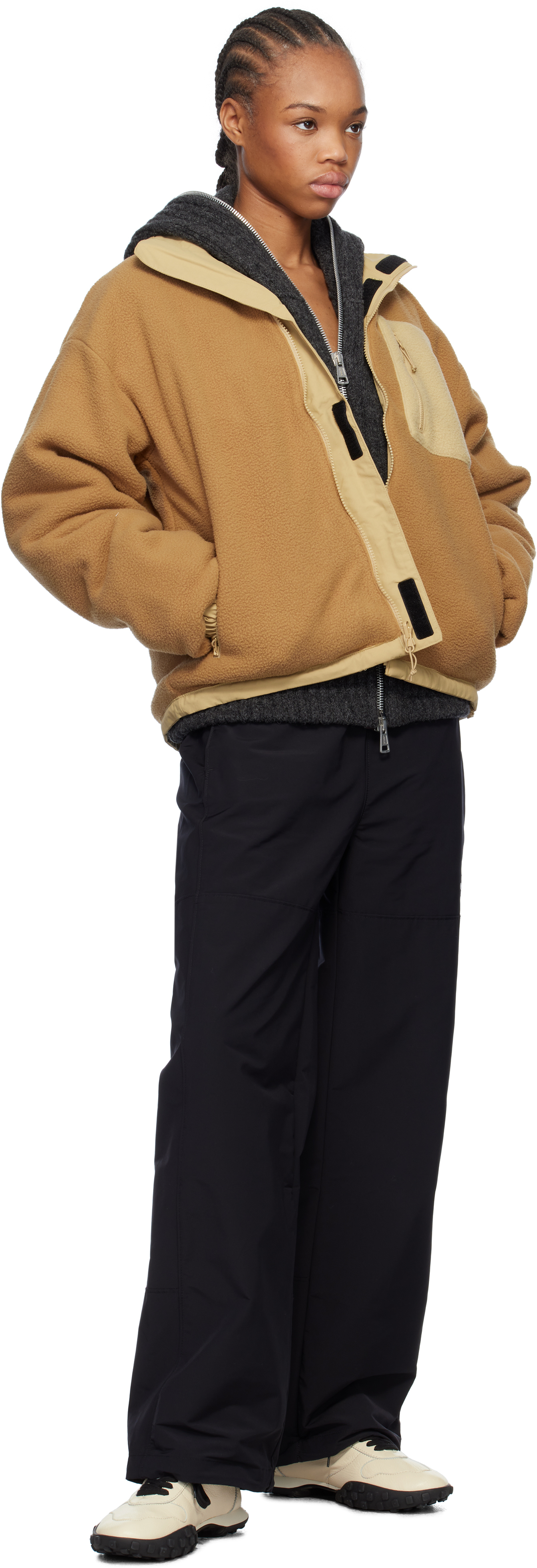 The North Face Brown & Khaki Yumiori Reversible Jacket