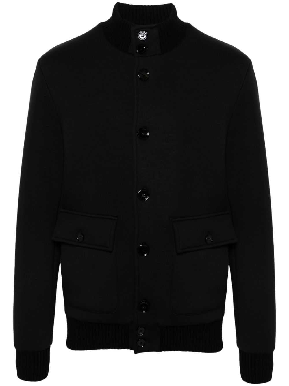 Logo-plaque jacket - Black
