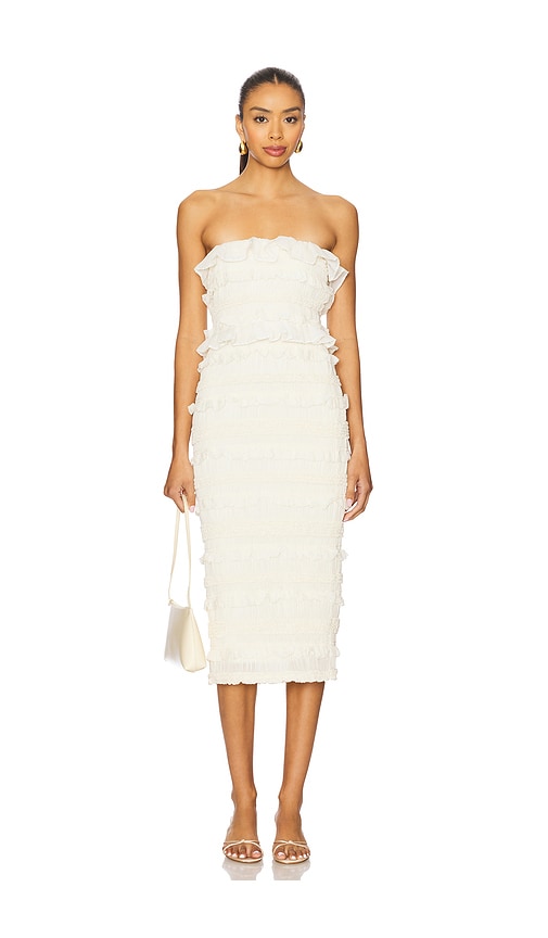 Maude Club Annalise Dress in Ivory.  XL. Also in L, M