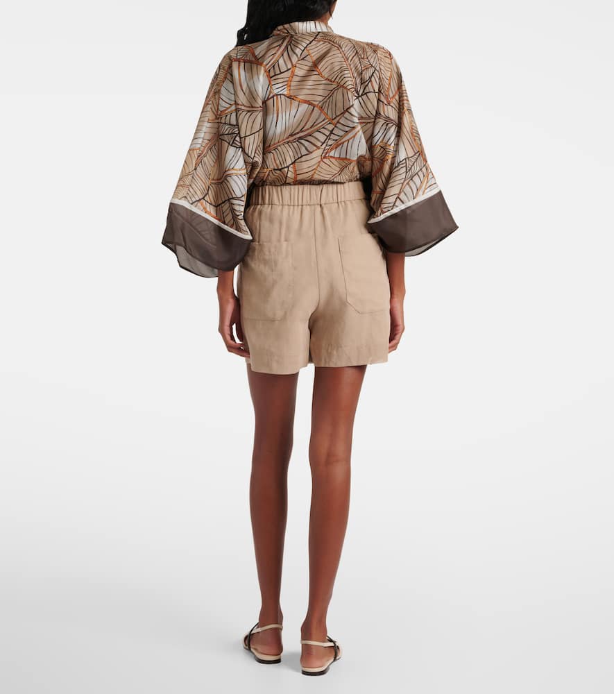 Cotton Bermuda shorts