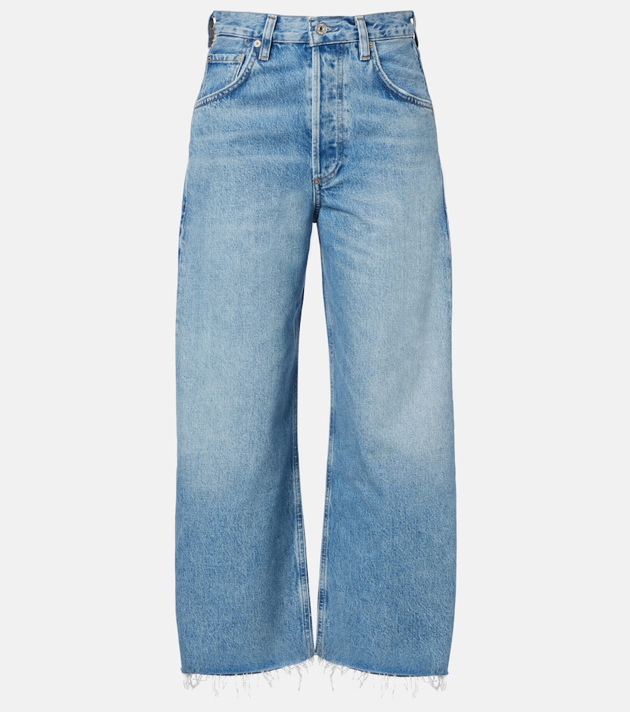 Ayla cropped wide-leg jeans