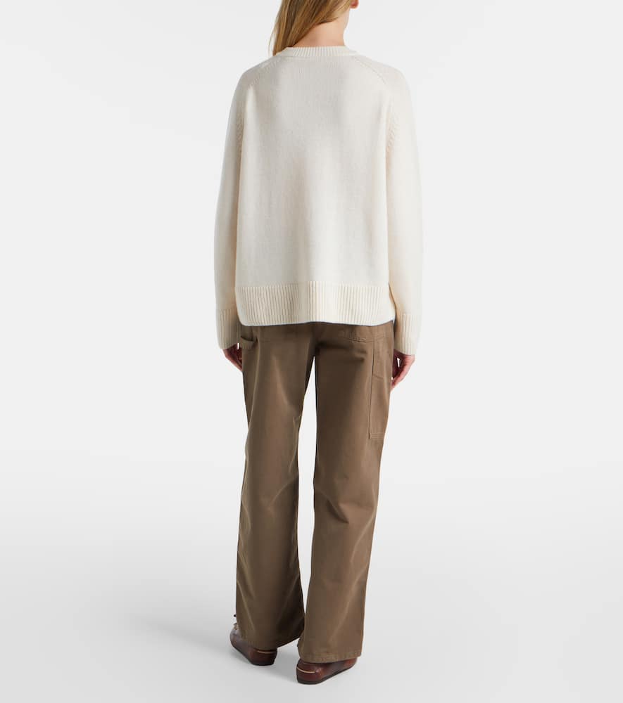Wool and cashmere sweater