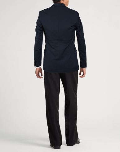 Man Blazer Midnight blue Size 40 Polyester, Viscose, Elastane