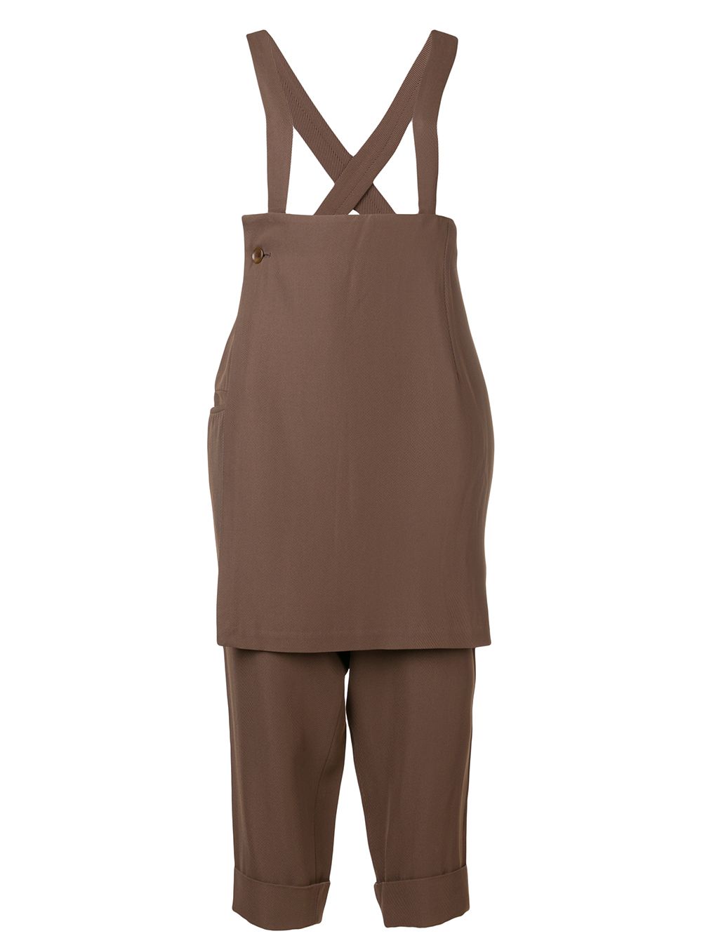 Salopette trousers - Brown