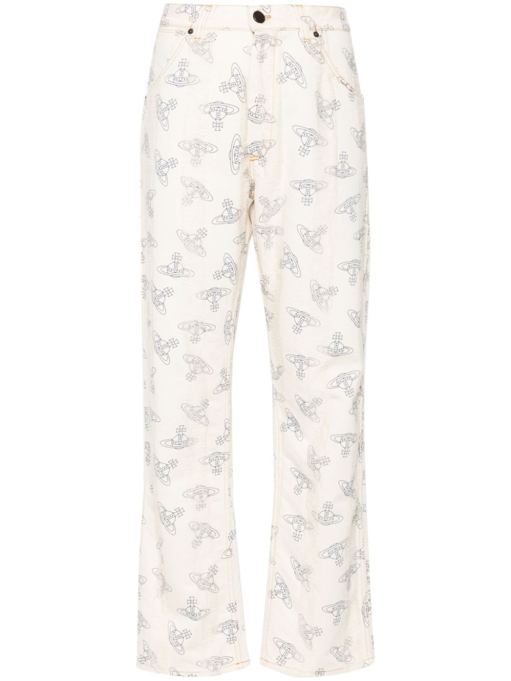 Ranch straight-leg jeans - Neutrals