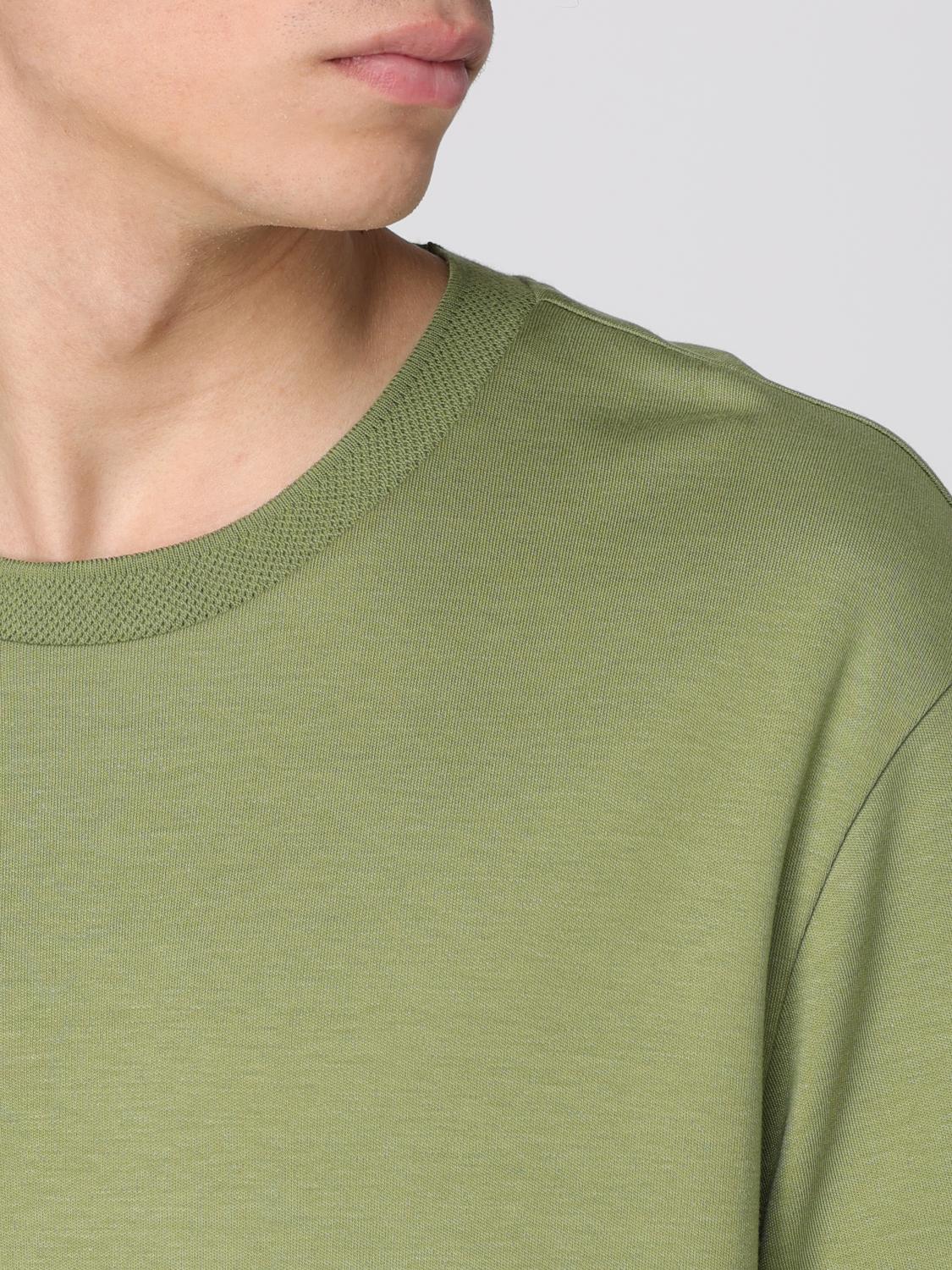 T-Shirt BOSS Men color Green