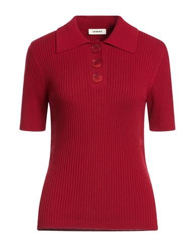 Woman Sweater Brick Size 0 Viscose, Acrylic, Elastane