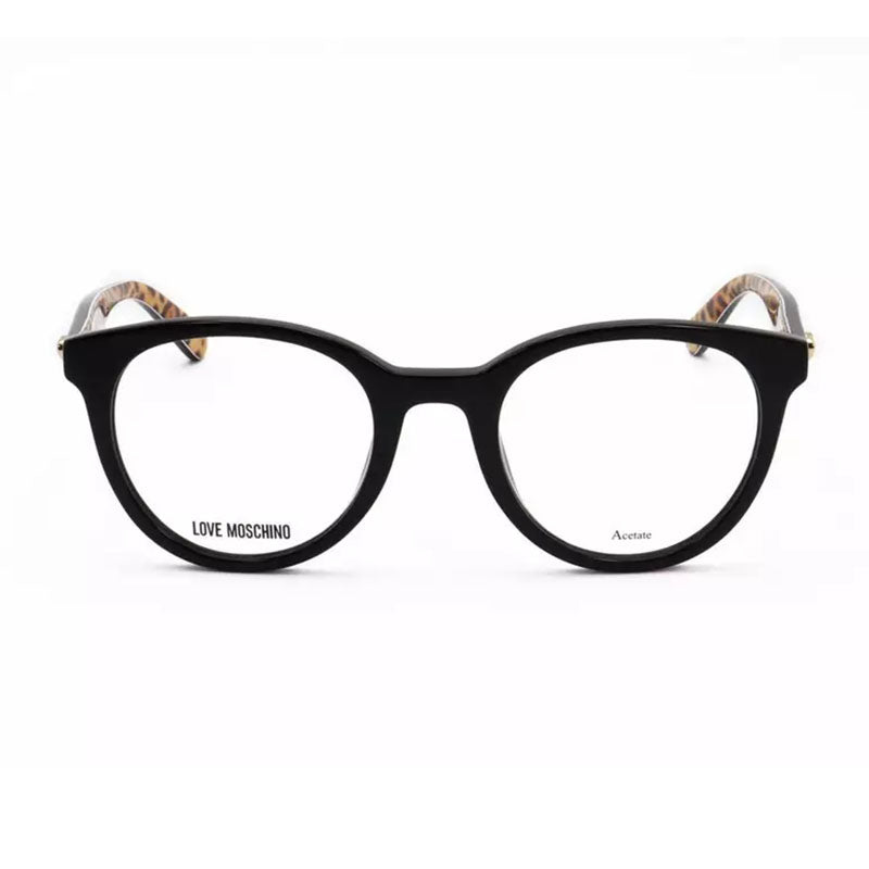 MOL518008600 Round Full Rim Eyeglasses — Black