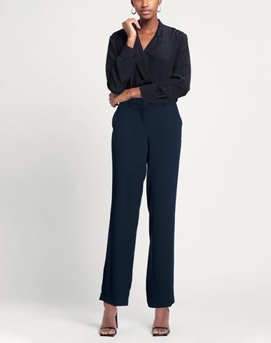 Woman Pants Midnight blue Size 8 Polyester