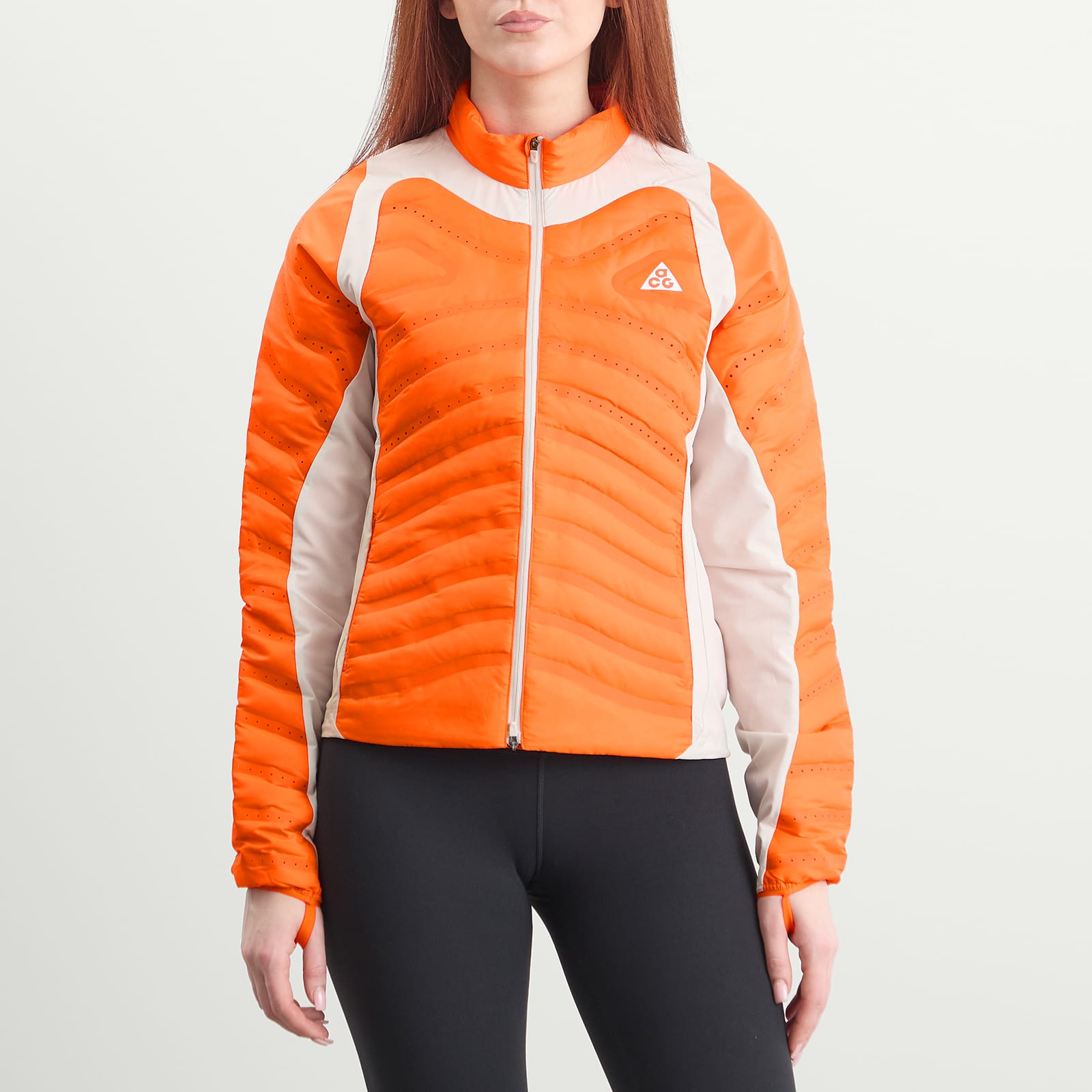Women's ACG Lava Loft Jacket Safety Orange/Summit White
