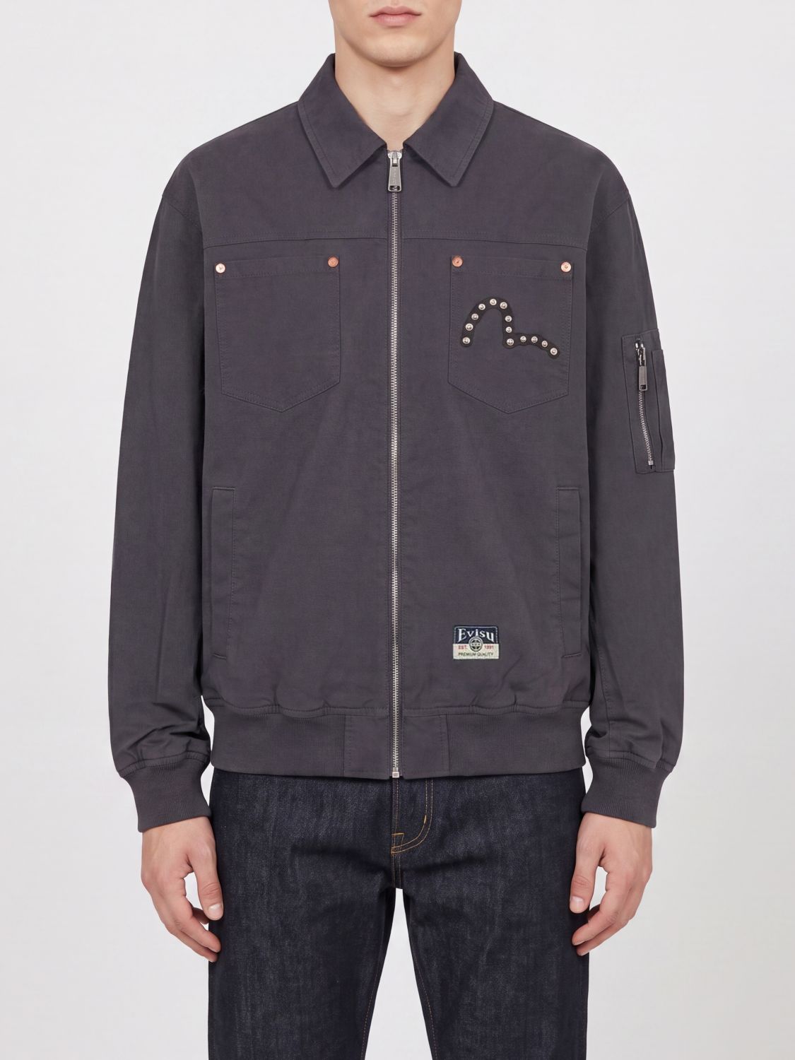 Jacket Men color Black