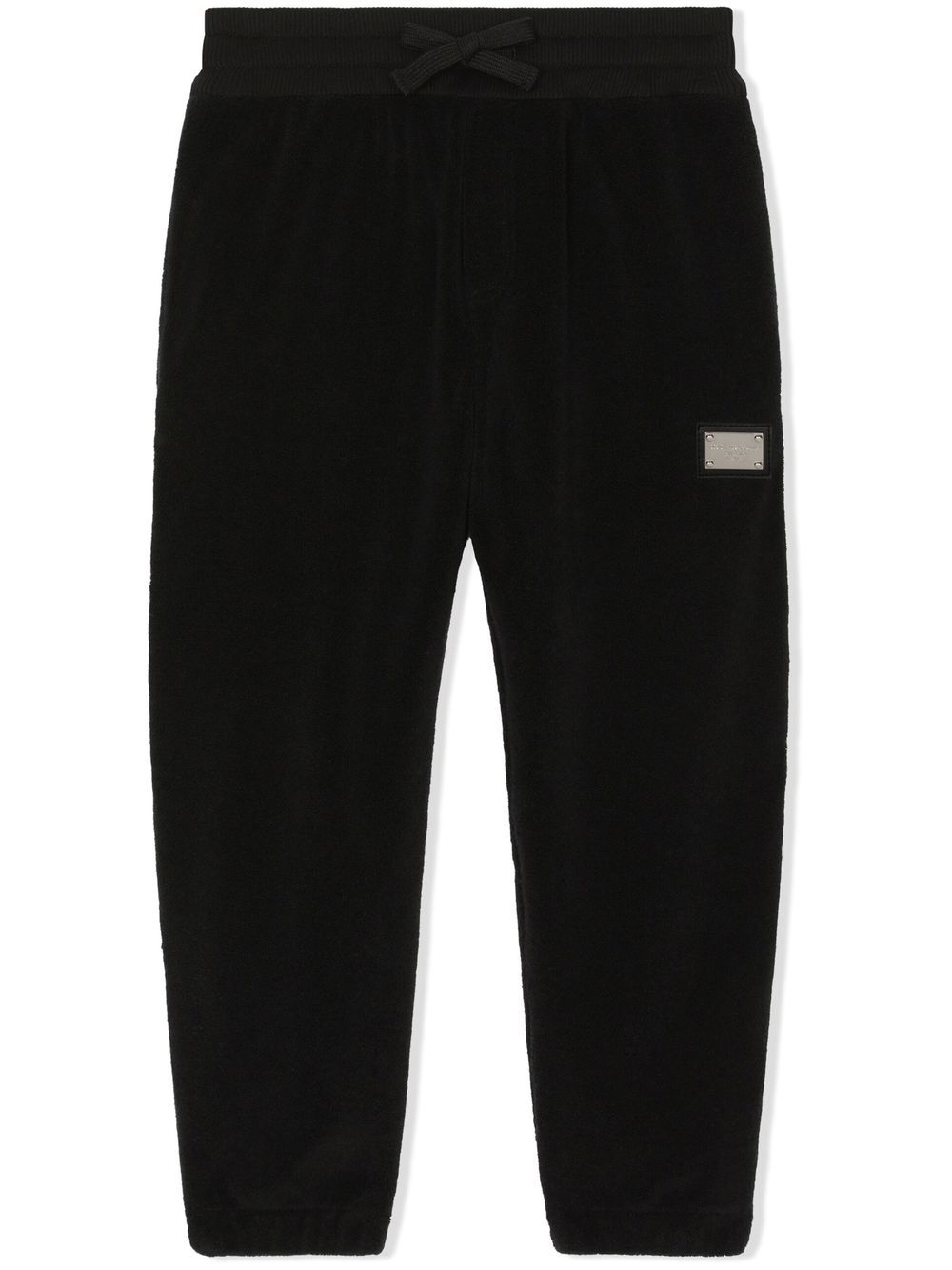 Logo-tag track pants - Black