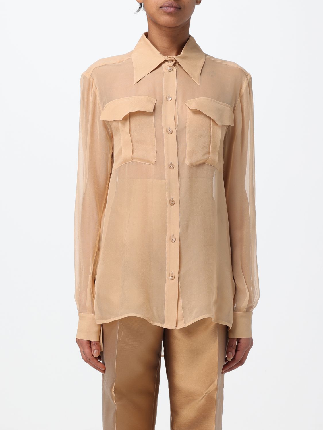 Shirt Woman color Beige