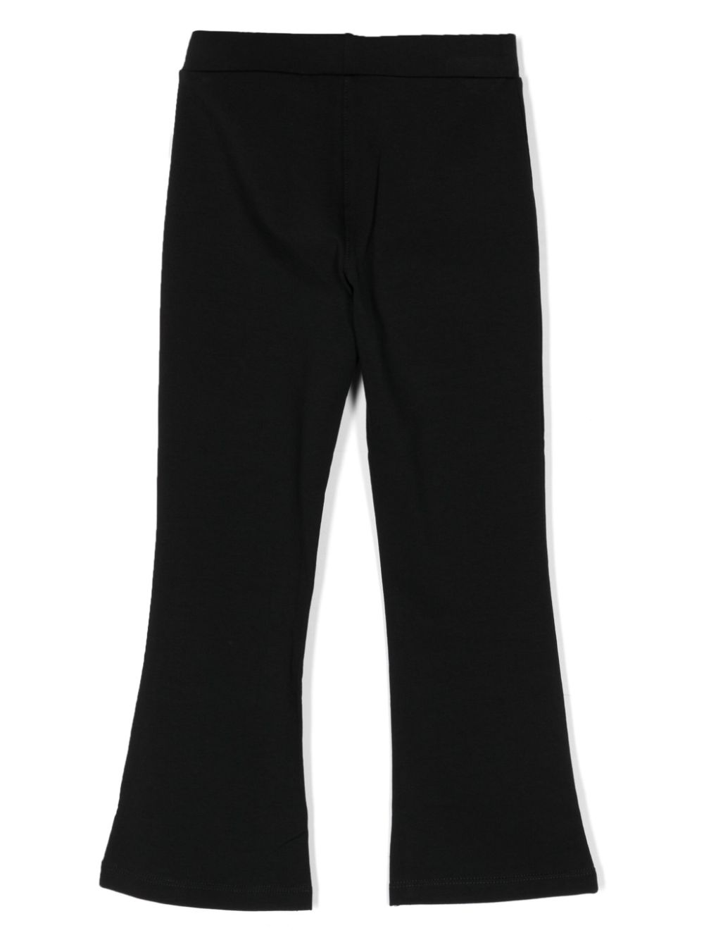Logo-embroidered jersey track pants - Black