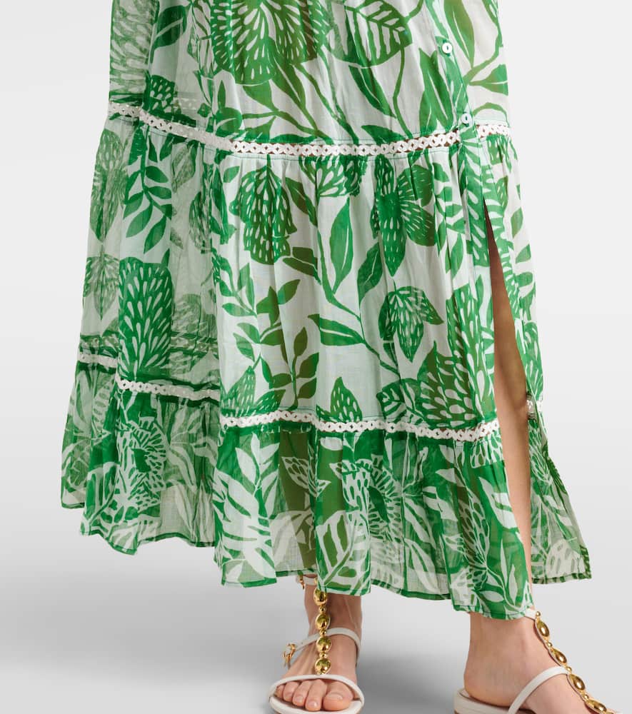 Kora printed cotton maxi dress
