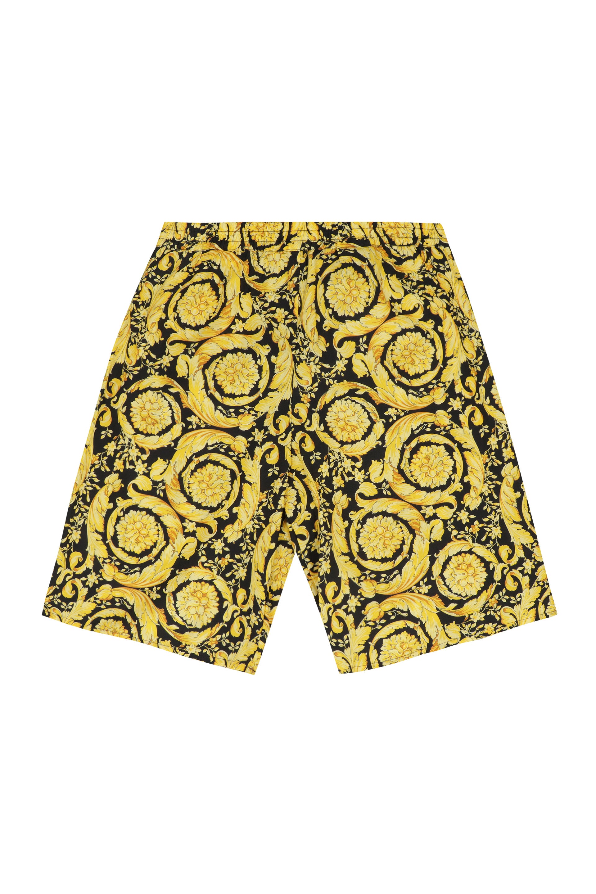 Young Baroque Print Cotton Shorts for Boys
