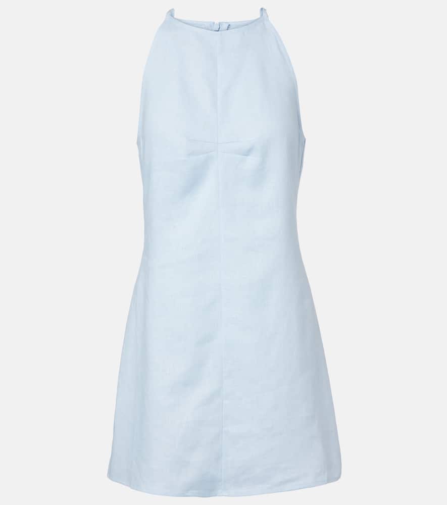 Antigua linen minidress