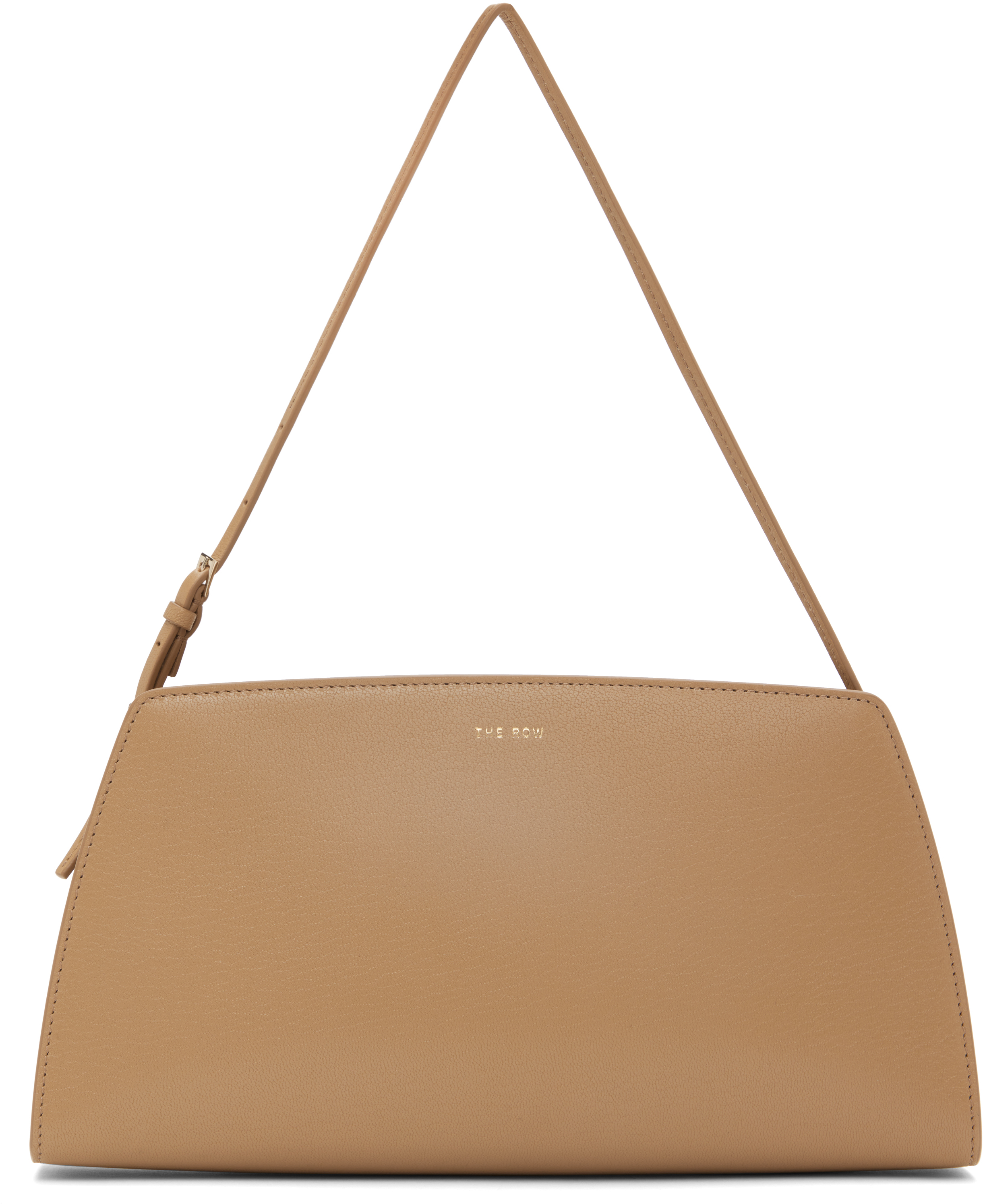 The Row Tan Dalia Baguette Bag