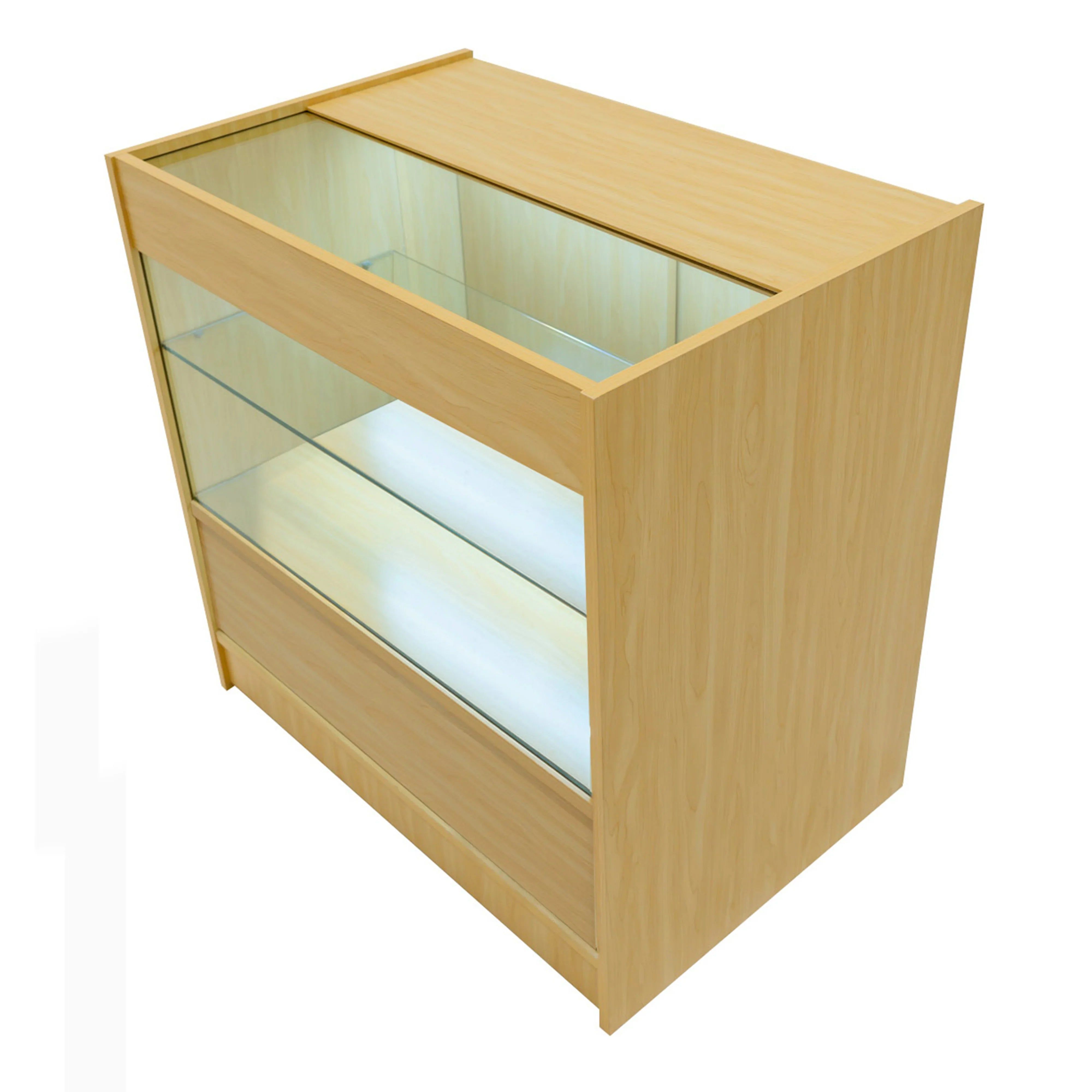 Monstershop Gravity Led Shop Counter Set B900, C900, & - Maple In Beige