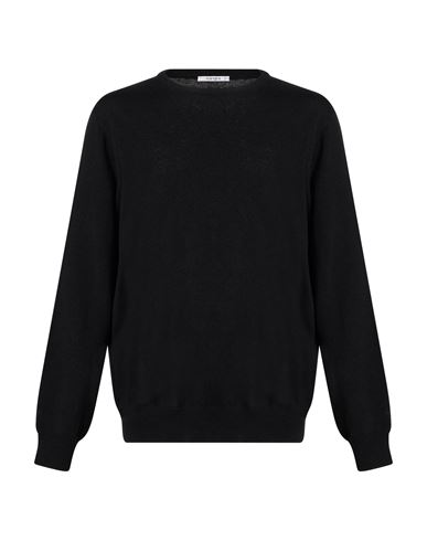 Man Sweater Black Size 48 Wool