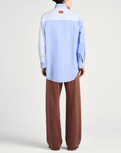 Man Shirt Light blue Size M Cotton