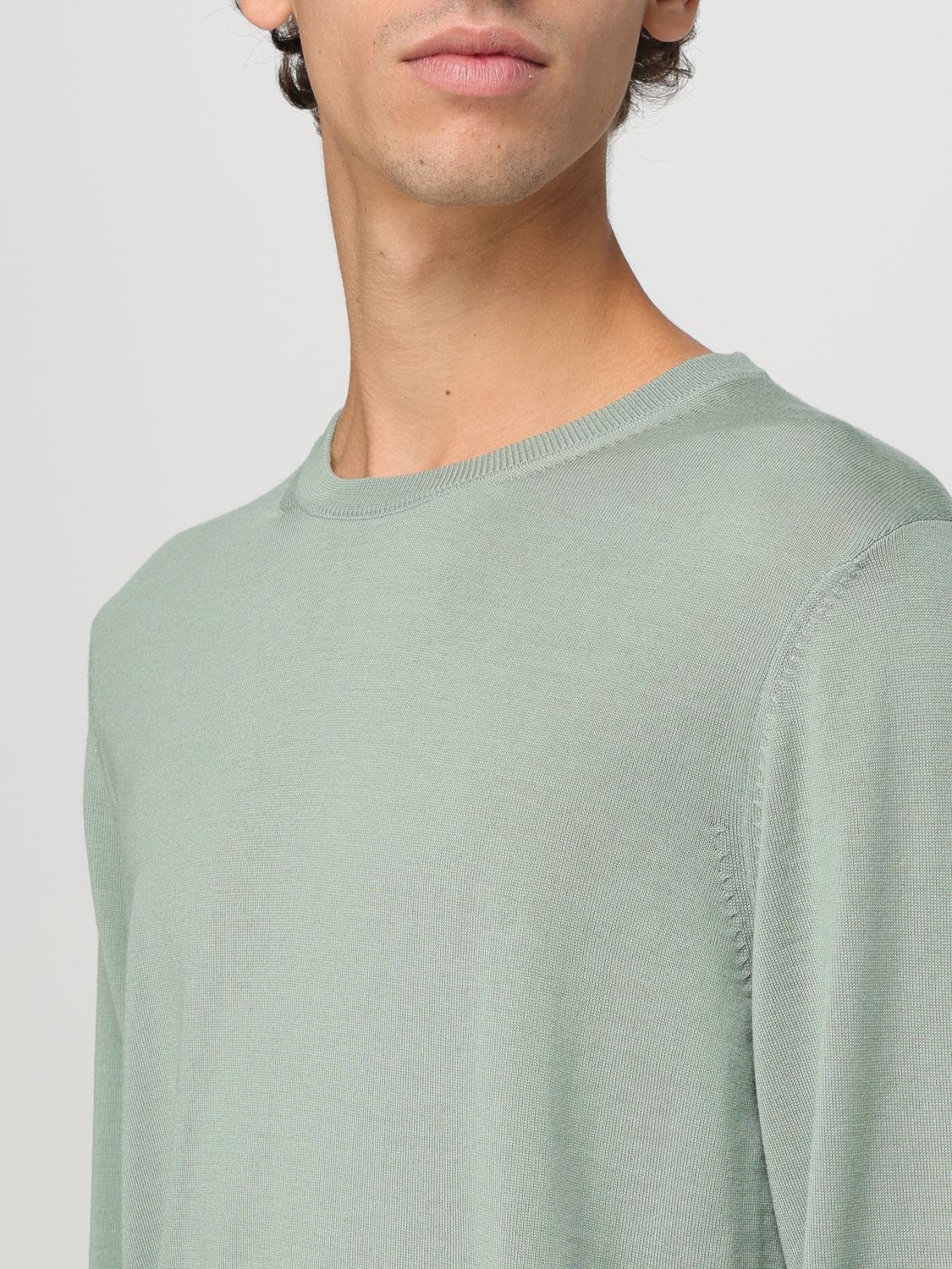 Sweater Men color Sage