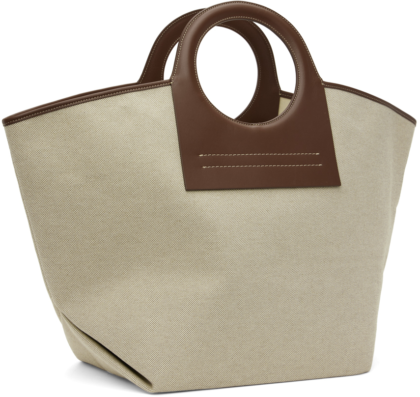 HEREU Beige & Brown Cala Bag