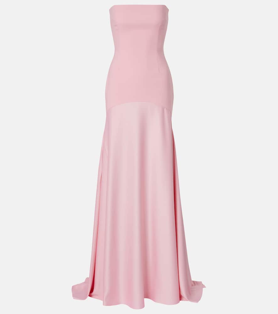 Alessandra satin gown
