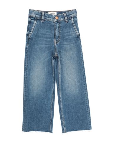 Kid Boy Jeans Blue Size 10 Cotton, Polyester, Elastane