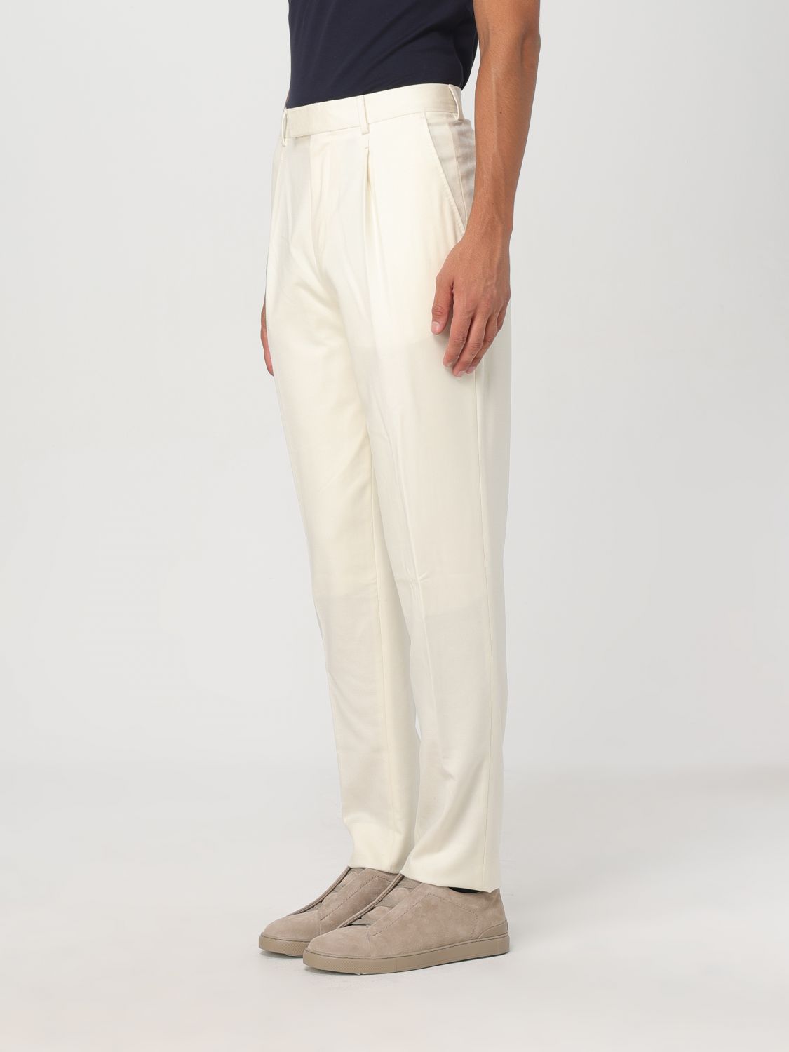 Tapered trousers - Neutrals