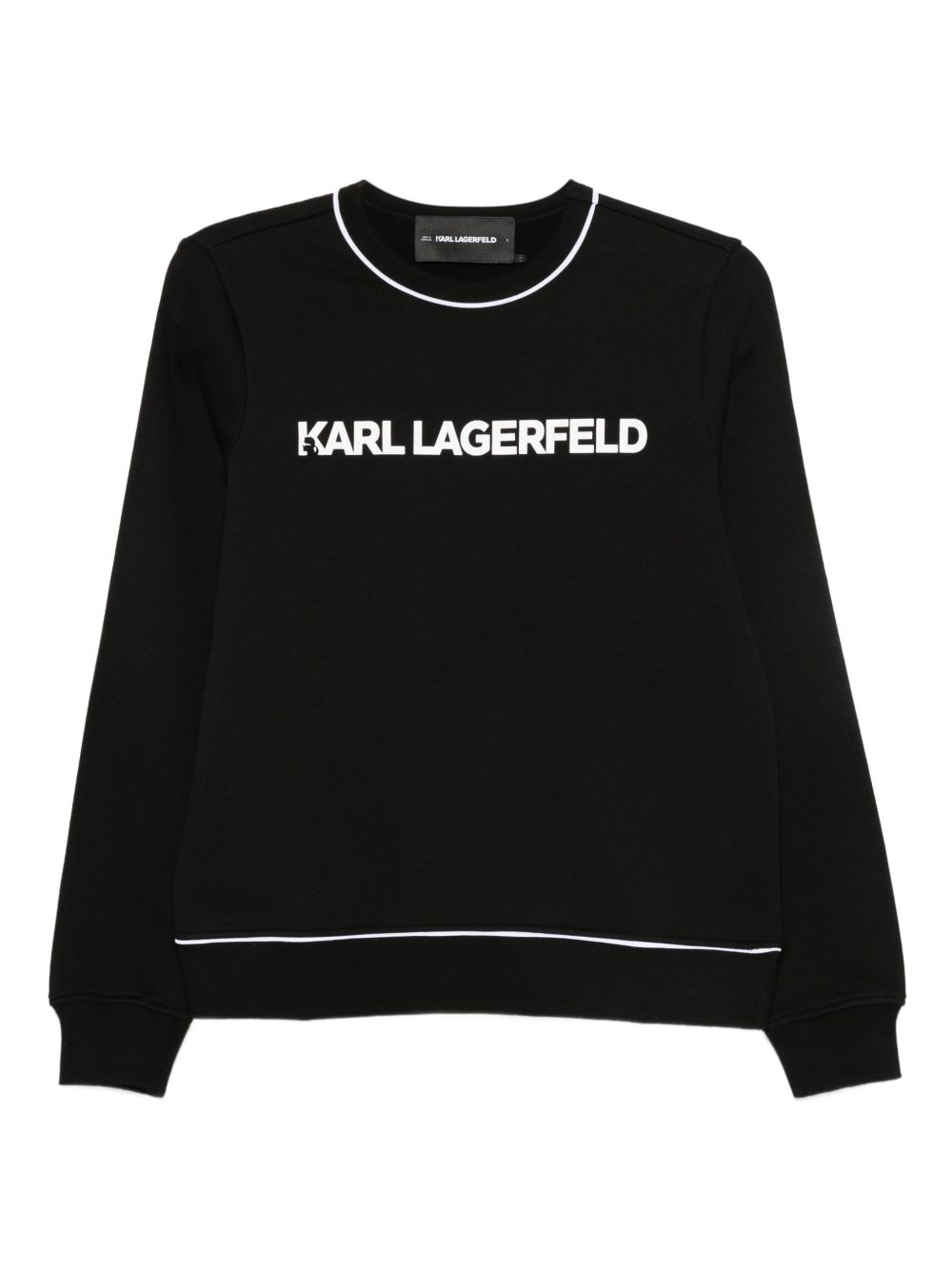 Logo-print sweatshirt - Black