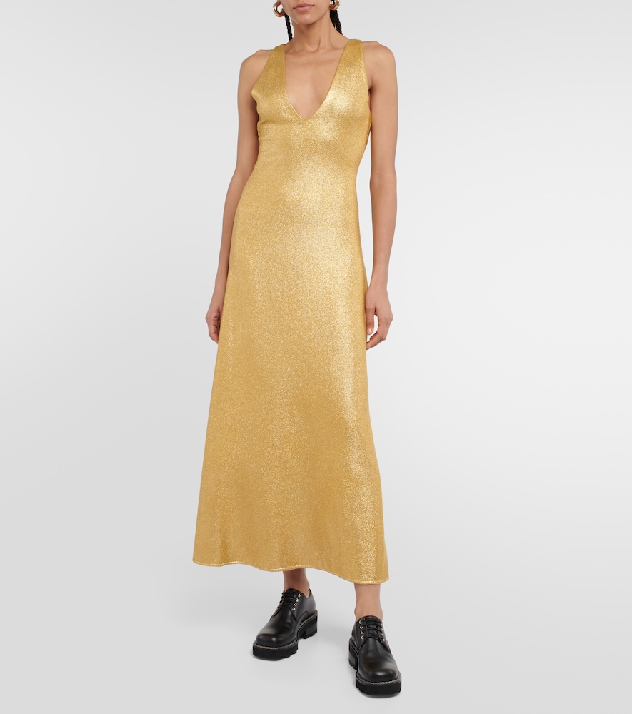 Melitta wool maxi dress